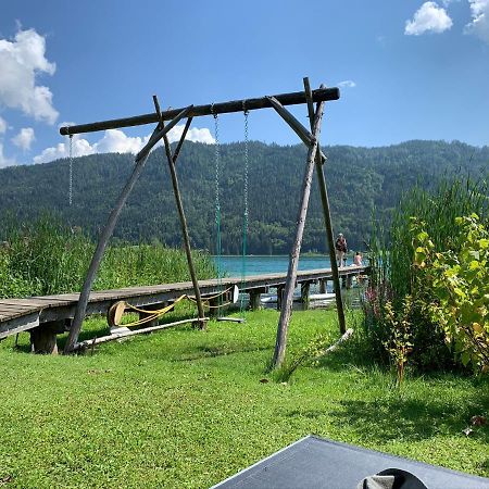 Appartamento Haus Waldblick Weissensee Esterno foto
