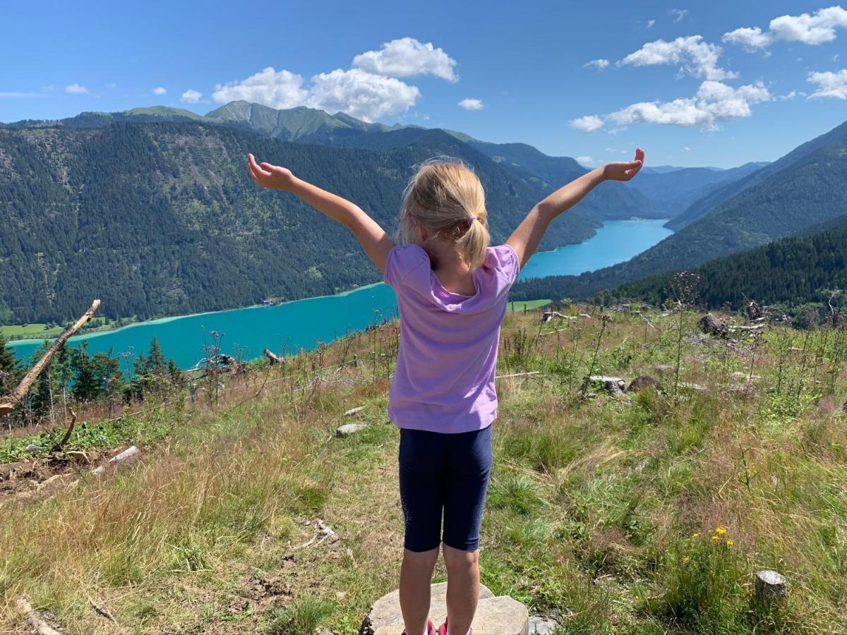Appartamento Haus Waldblick Weissensee Esterno foto