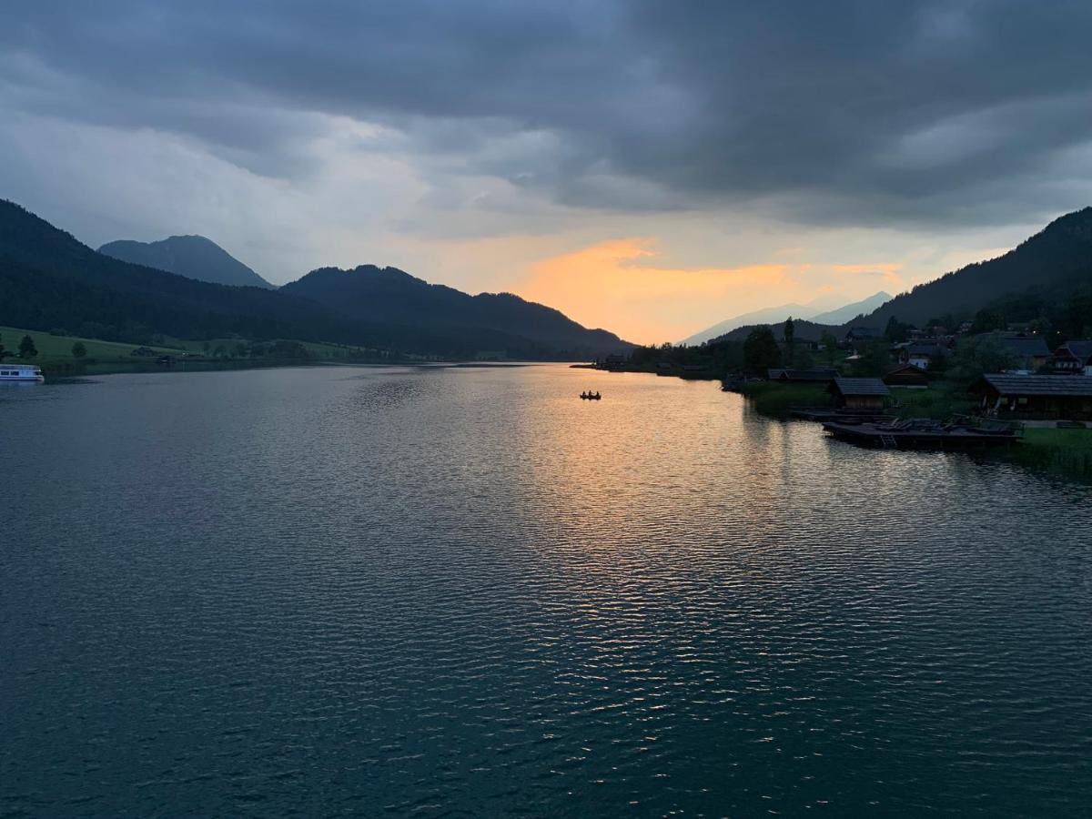 Appartamento Haus Waldblick Weissensee Esterno foto