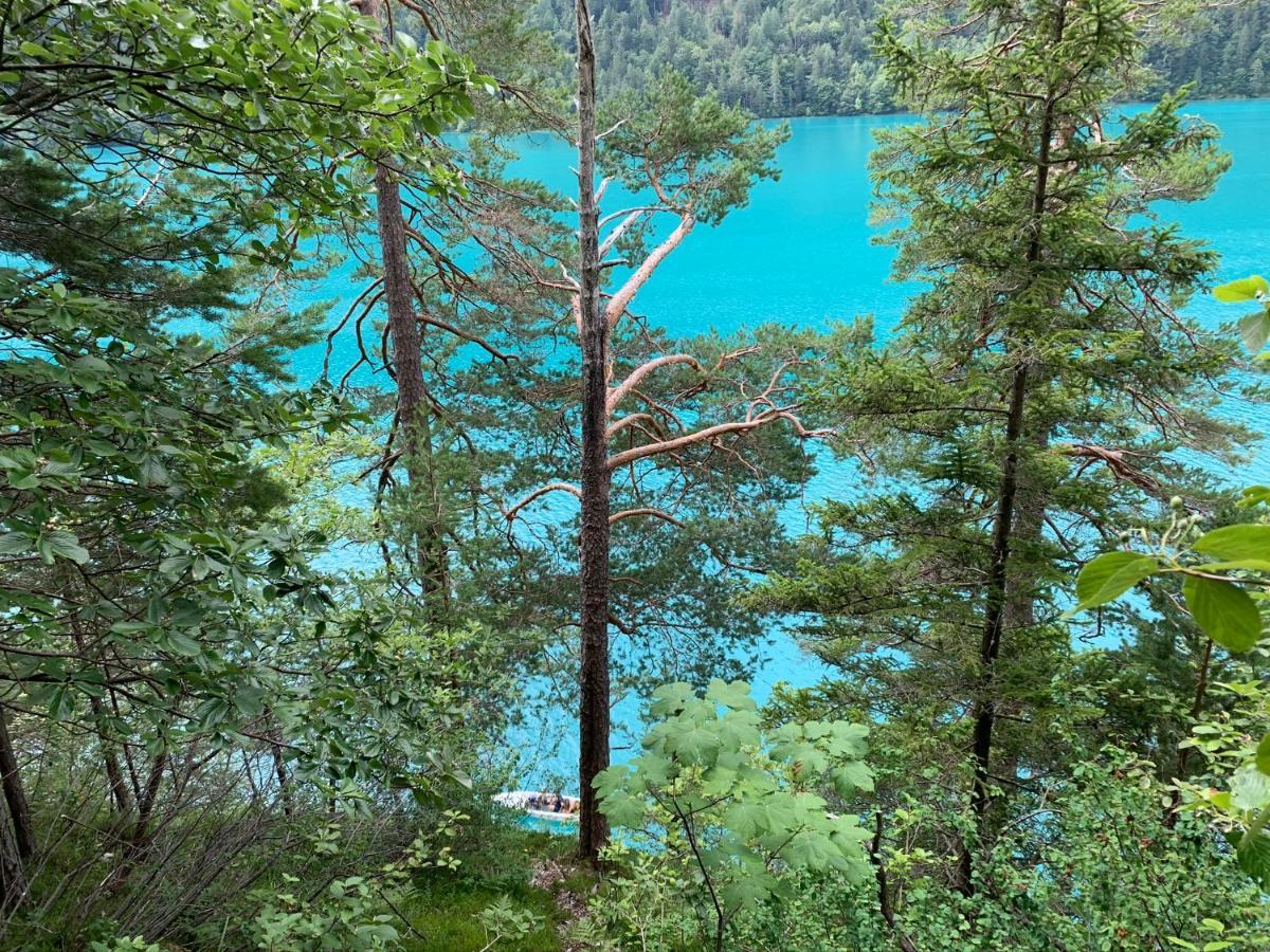 Appartamento Haus Waldblick Weissensee Esterno foto