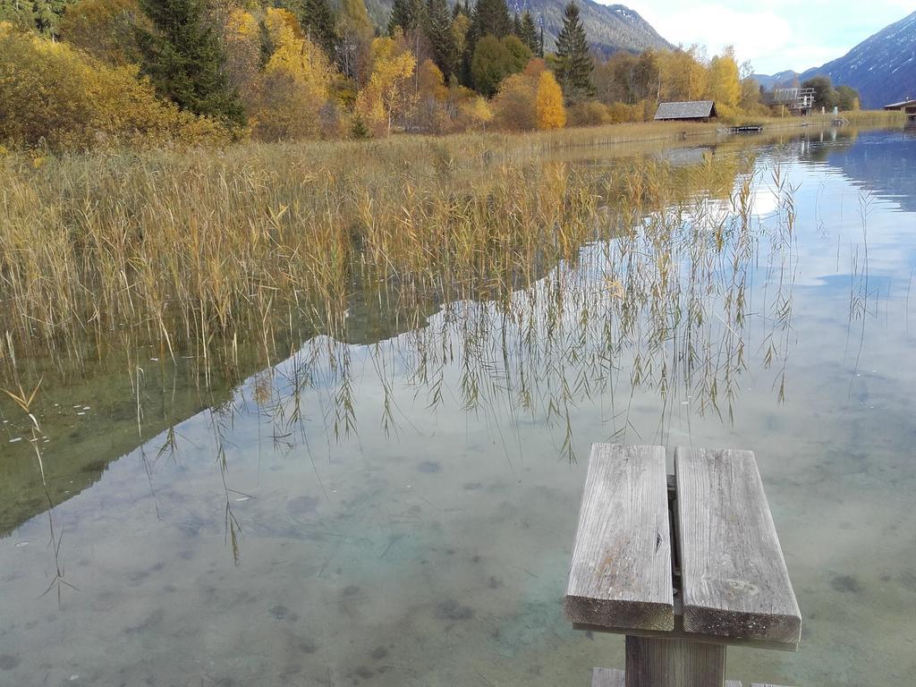 Appartamento Haus Waldblick Weissensee Esterno foto