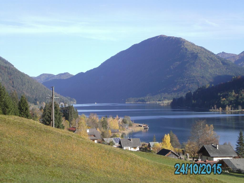 Appartamento Haus Waldblick Weissensee Esterno foto